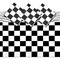 3 Pack Checkered Plastic Tablecloth for Race Car Flag Birthday Party Supplies & Decorations, Disposable Black and White Table Cloth, 54 x 108 in